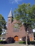 Kerk met pastorie.
<br/>
Gert-Jan Lobbes, 2017